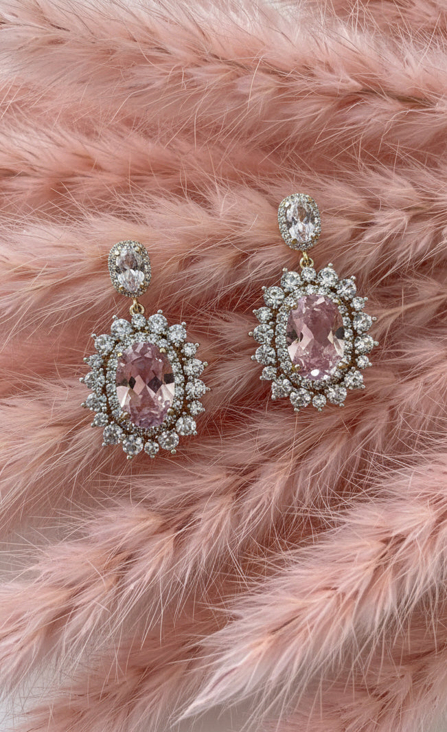 ROSE AURA EARRINGS - Golden Shores Positano