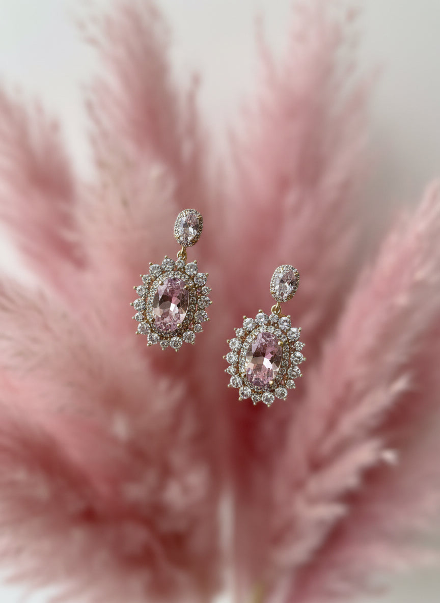 ROSE AURA EARRINGS - Golden Shores Positano
