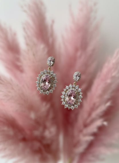 ROSE AURA EARRINGS - Golden Shores Positano